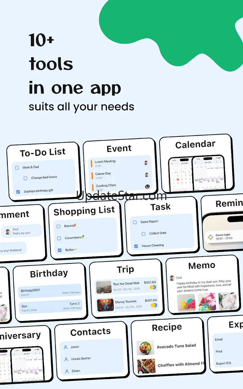 Family Shared Calendar: FamCal 7.12.1