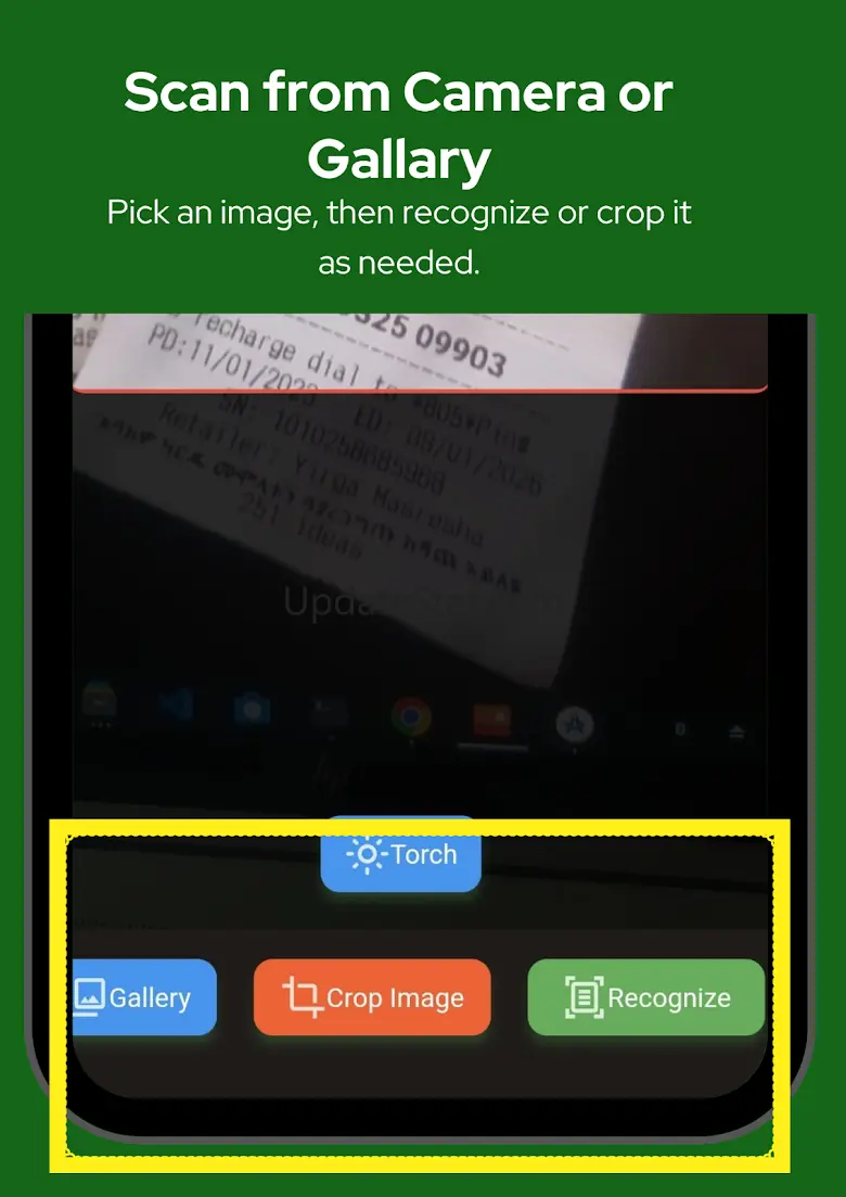 Mobile Card - Airtime Scanner 1.0.0