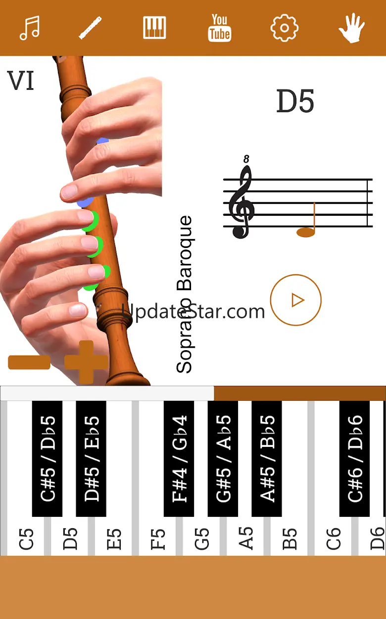 3D Recorder Fingering Chart 1.0.8