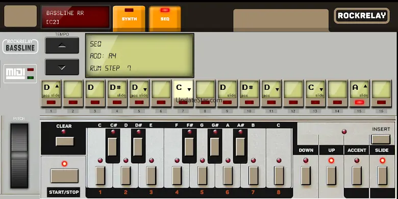Synthesizer TB 303 Bassline 0.4