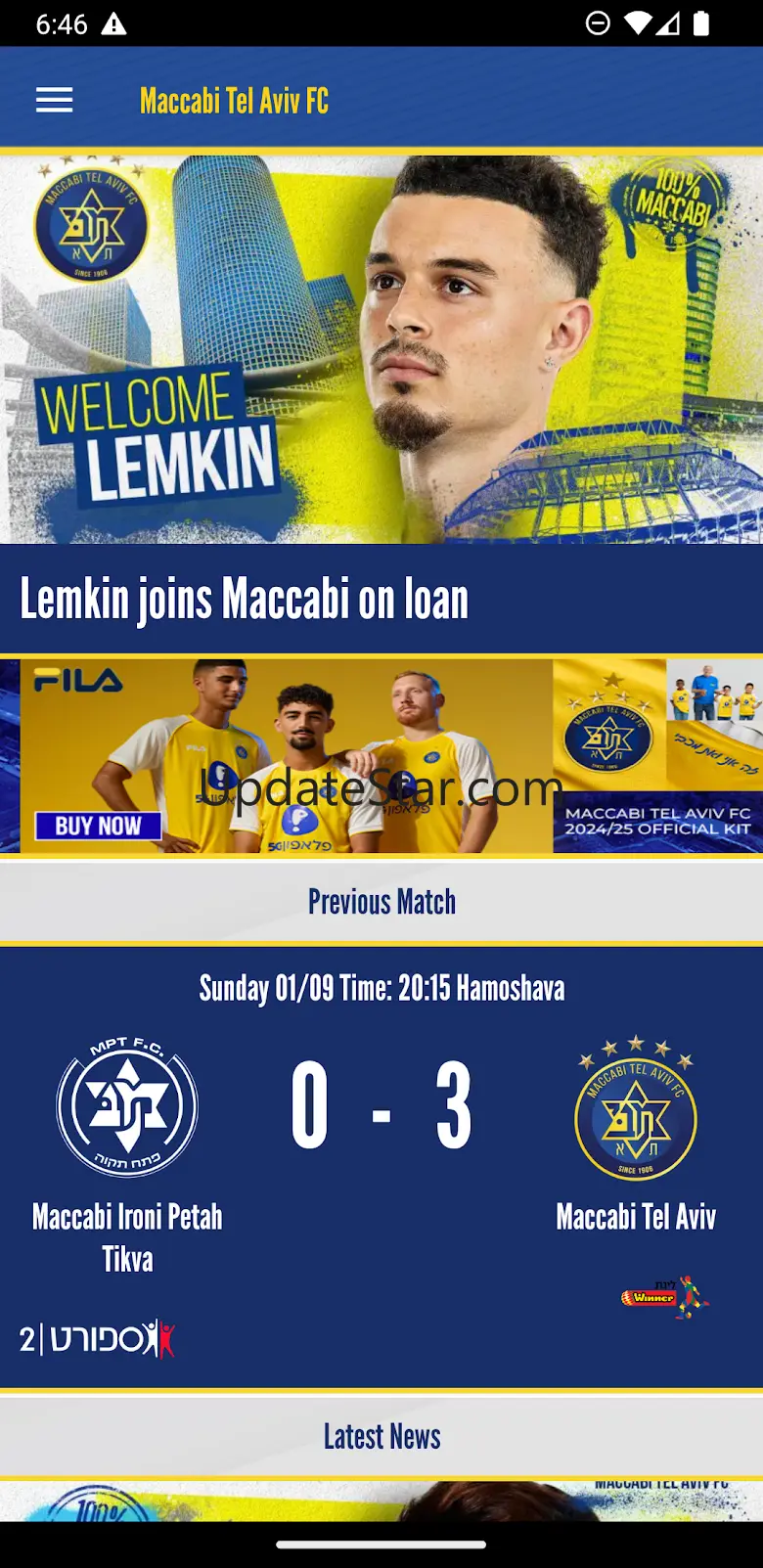 Maccabi Tel Aviv FC 4.3.6