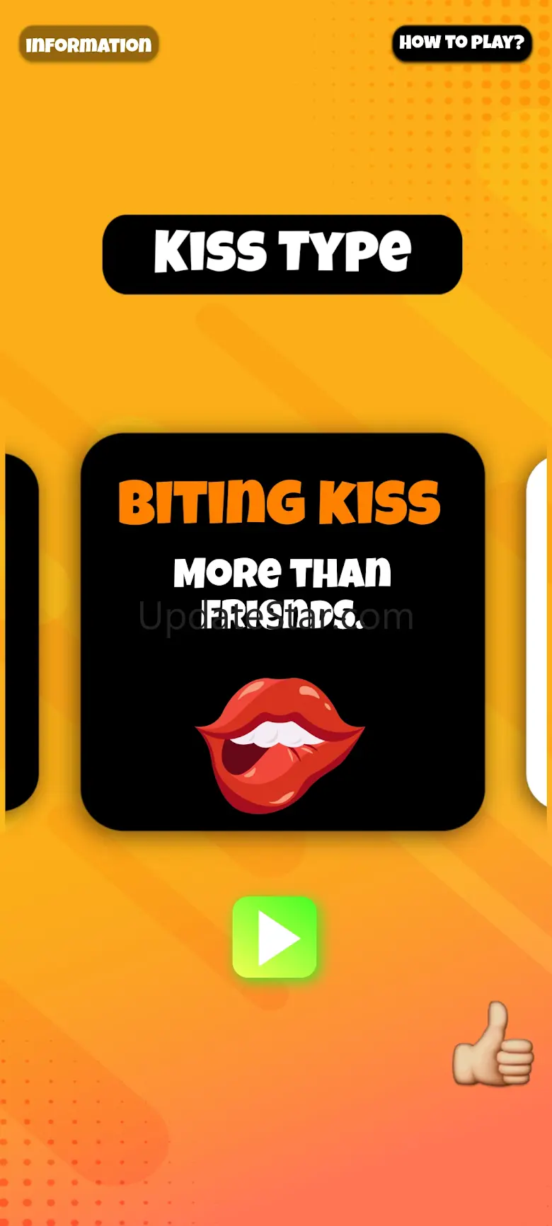 Kiss or Slap: Tongue and more