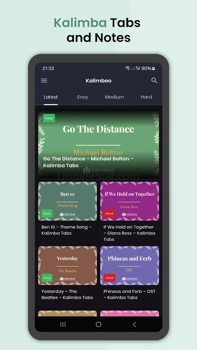 Kalimbeo - Kalimba Tabs 1.9.6