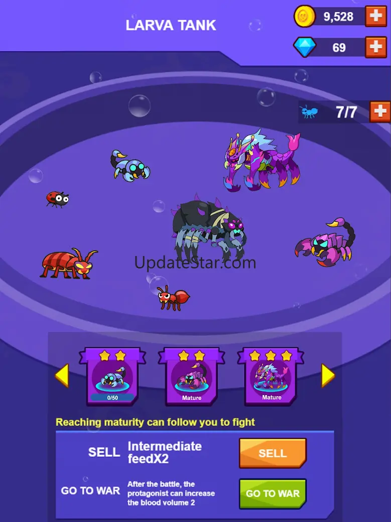 Rules of Insectr-Bug Evolution