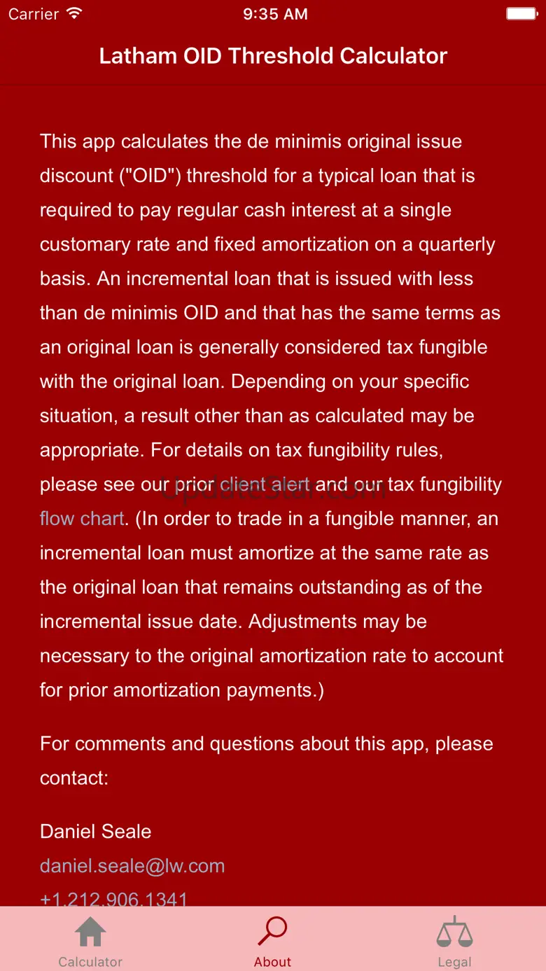 OID Threshold Calculator 1.3.0