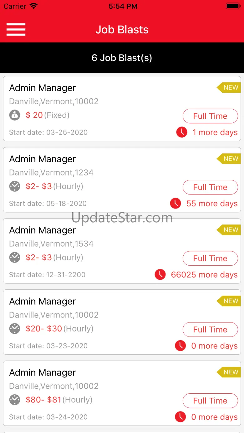 Find A Worker App 2.0.5