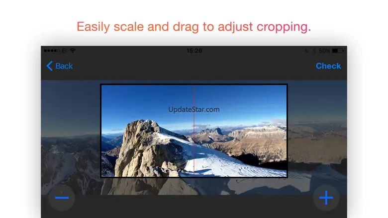 Swipestagram: cut and crop tool for panoramas 1.0