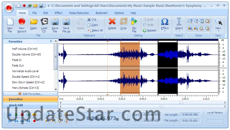 Free Audio Editor 10.3