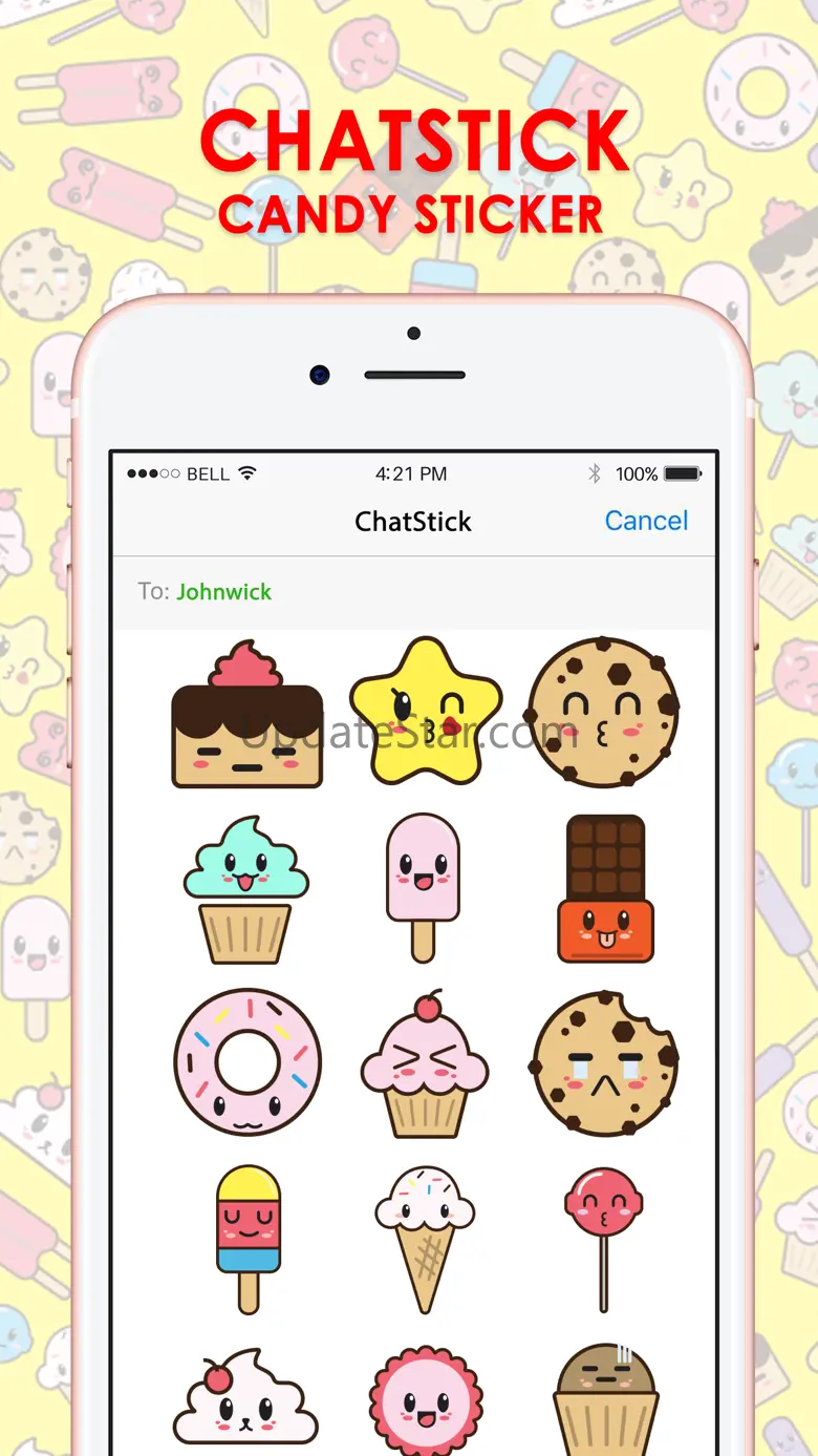 Sweet Candy Cute Stickers for iMessage 1.0