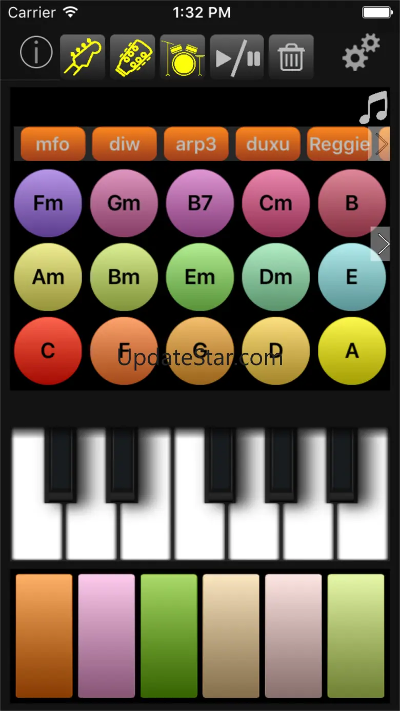 Guitar Plus: arpeggio & piano 2.1