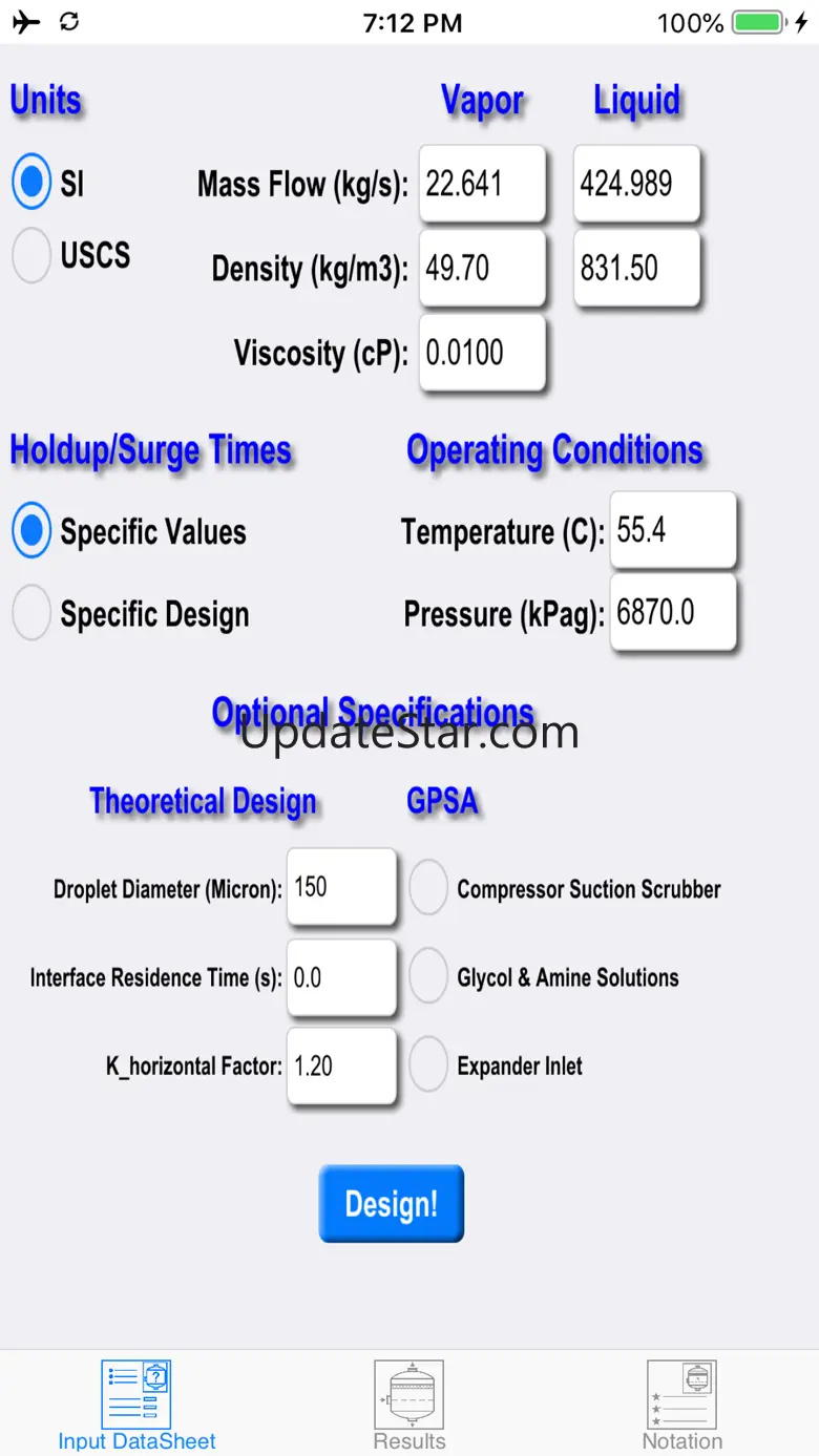 Two Phase Separator 3.0.4