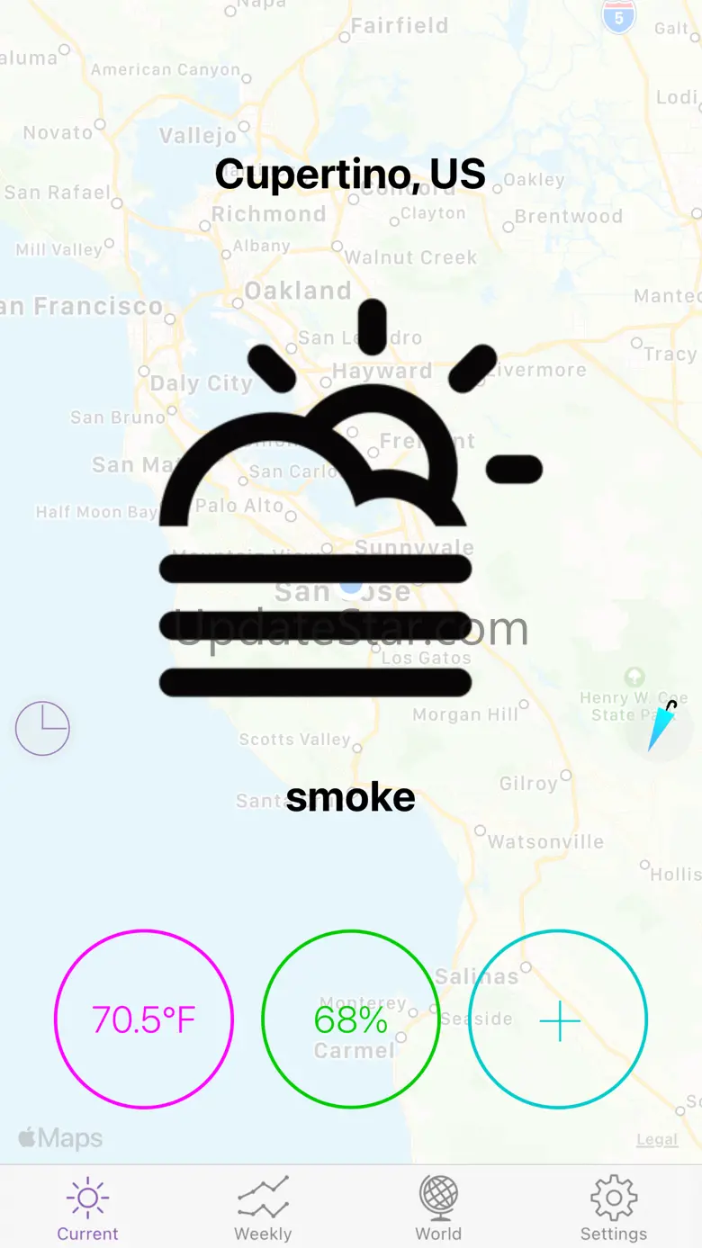 FLAT Weather Clock for iPhone 1.4.2