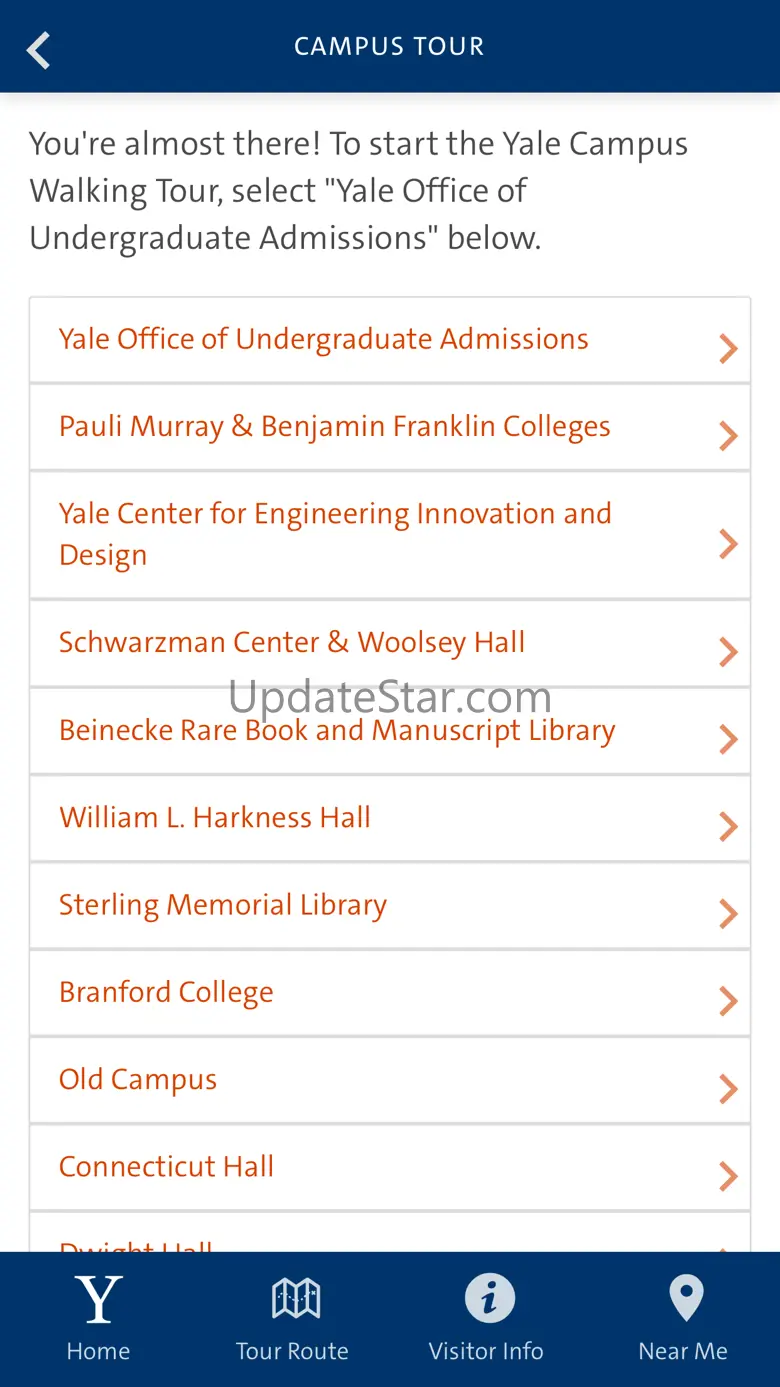 Yale Admissions Campus Tour 1.8