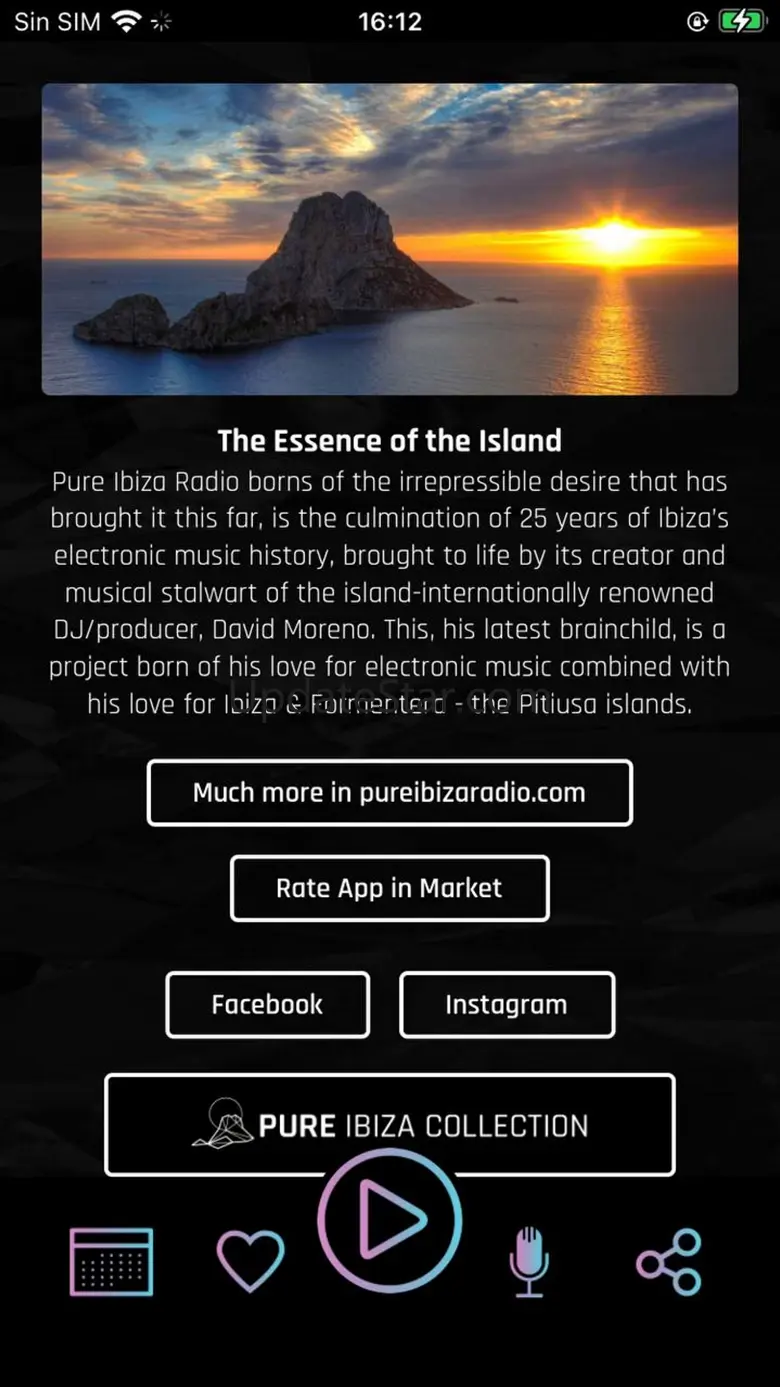 Pure Ibiza Radio 3.0.1