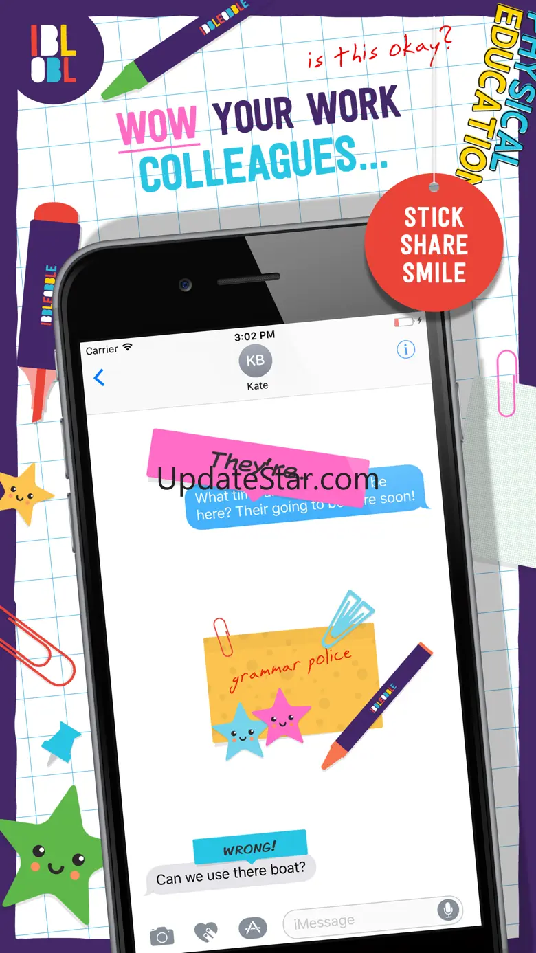 Ibbleobble Teacher Toolkit Stickers for iMessage 1.1