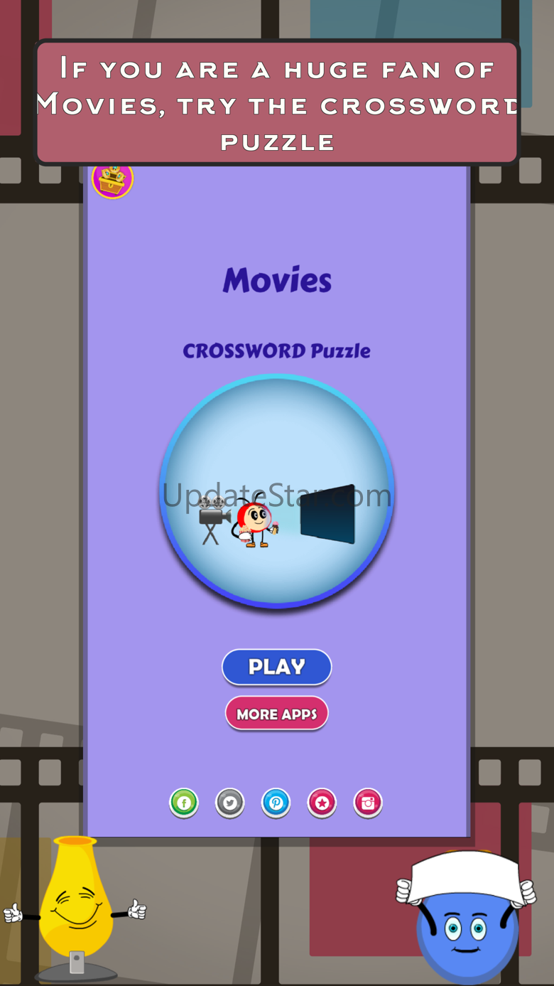 Movies Crosswords Puzzle 1.0