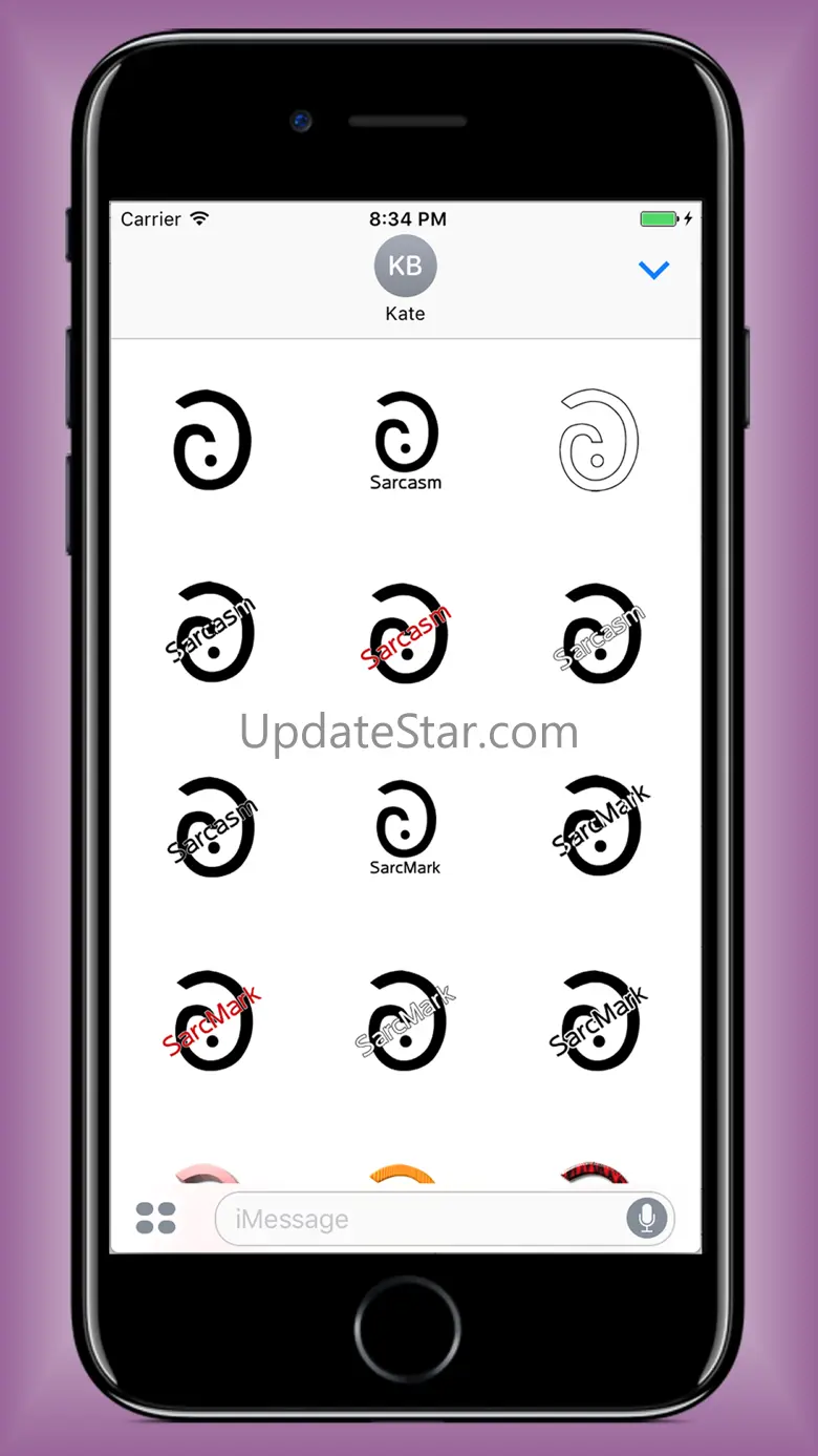 SarcMark - Sarcasm Punctuation Stickers 1.0
