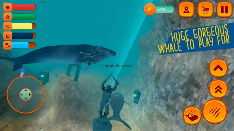 Hump Back Whale Ocean Sim 1.0.0