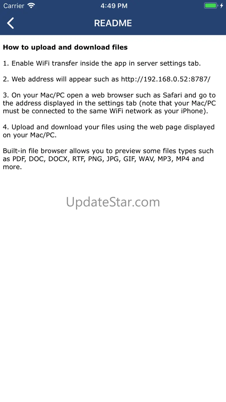iPendrive - file manager 1.0.1