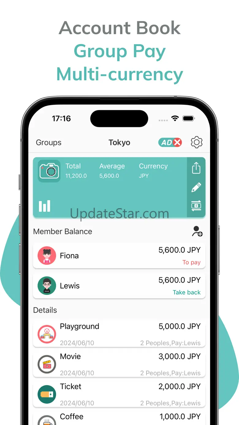 GoDutch: group bills tracker 1.3.46