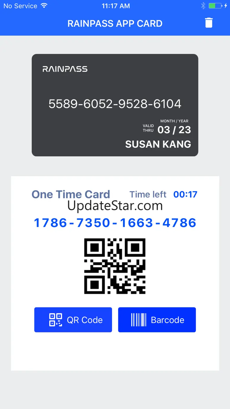 RAINPASS APP CARD 1.0.1