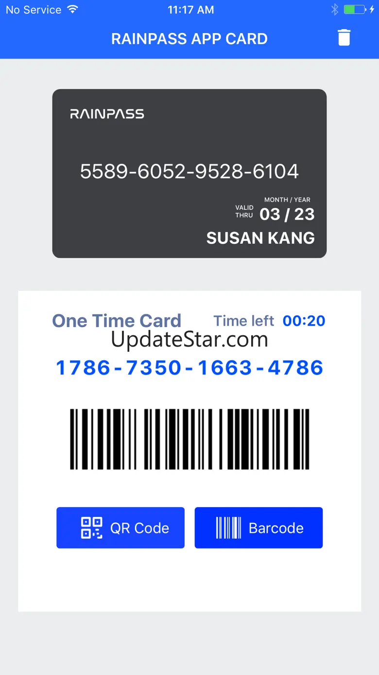 RAINPASS APP CARD 1.0.1