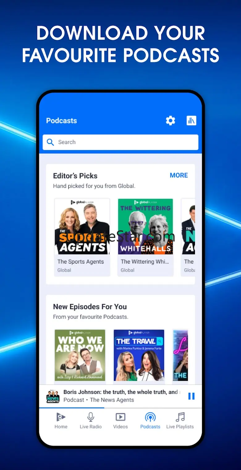 Global Player Radio & Podcasts 101.0.2