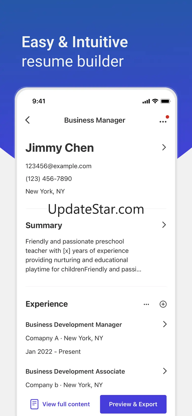 Resume Builder: PDF Resume App 1.3.20