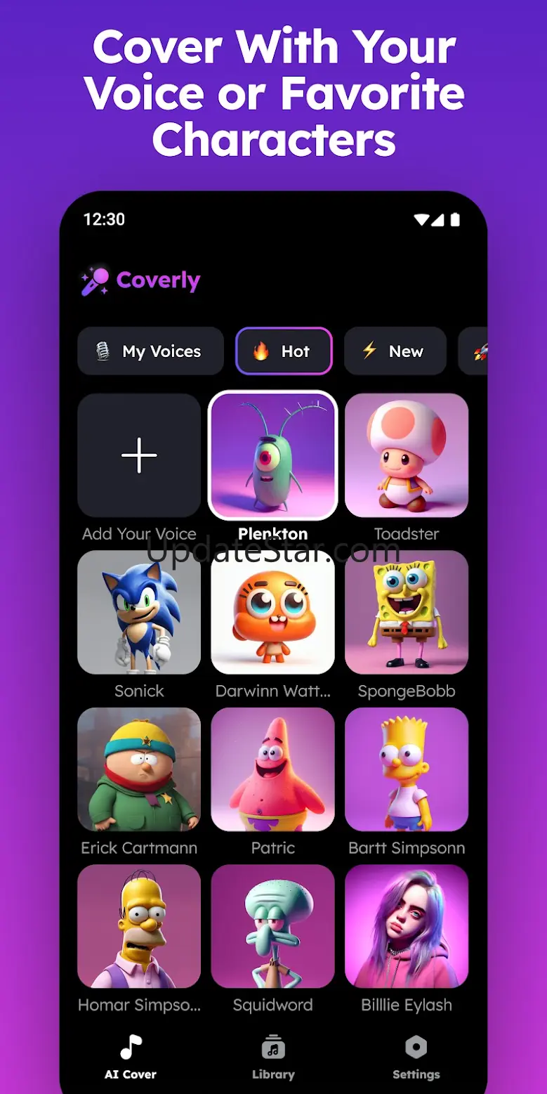 Coverly: AI Song Cover & Music 1.2.9
