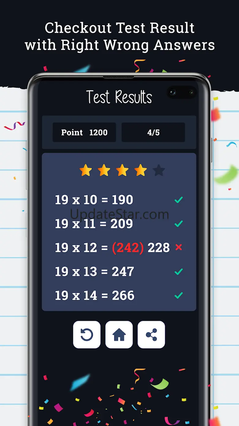 Math Multiplication Table 1.4
