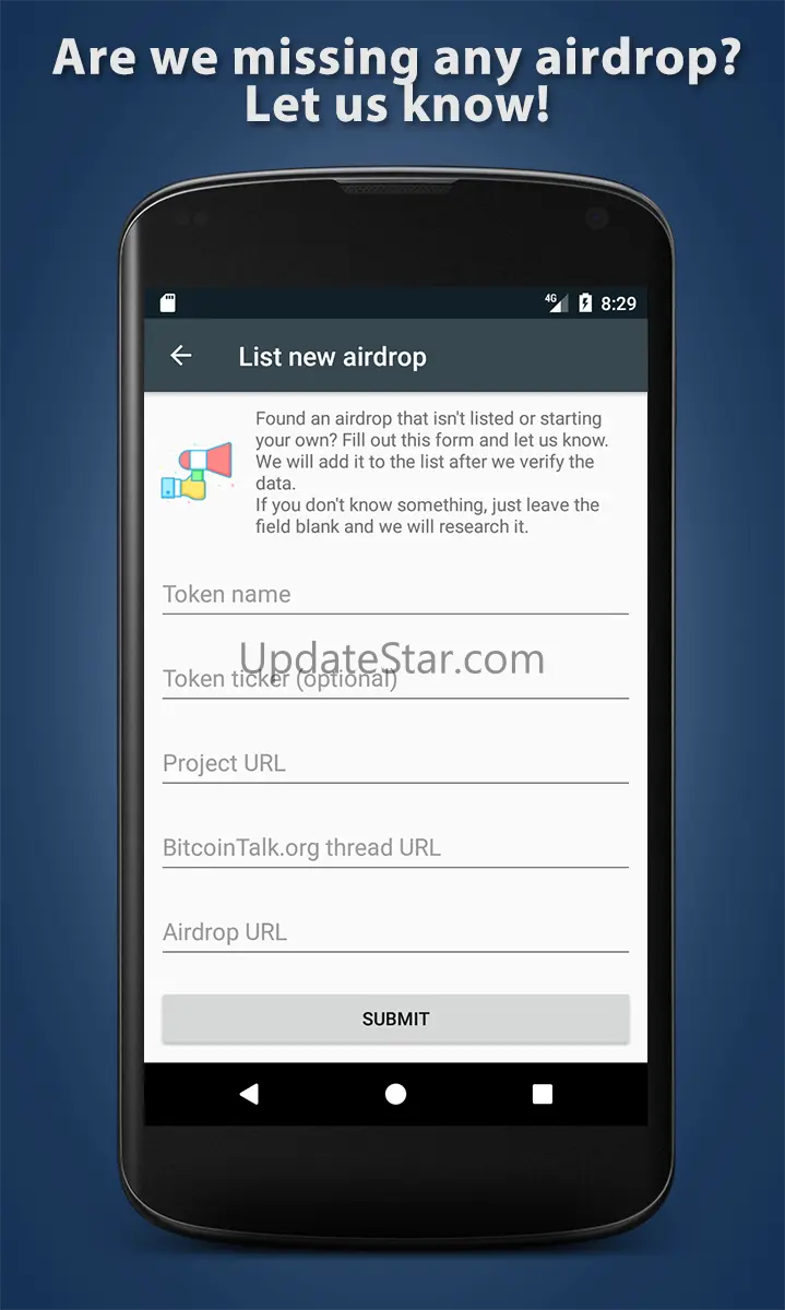Airdrops - Crypto Tokens 1.3.0
