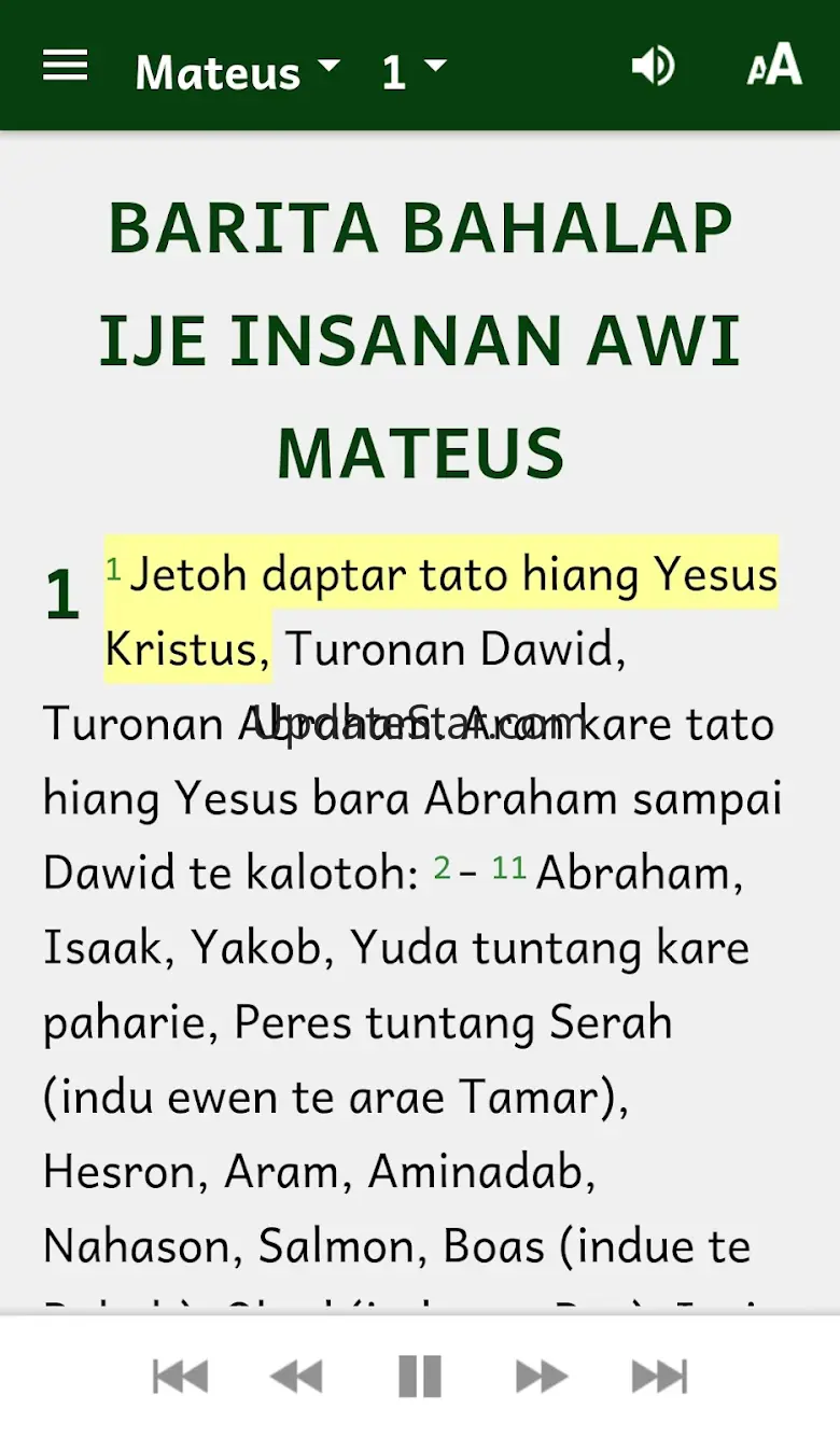 Dayak Ngaju Bible 2.0