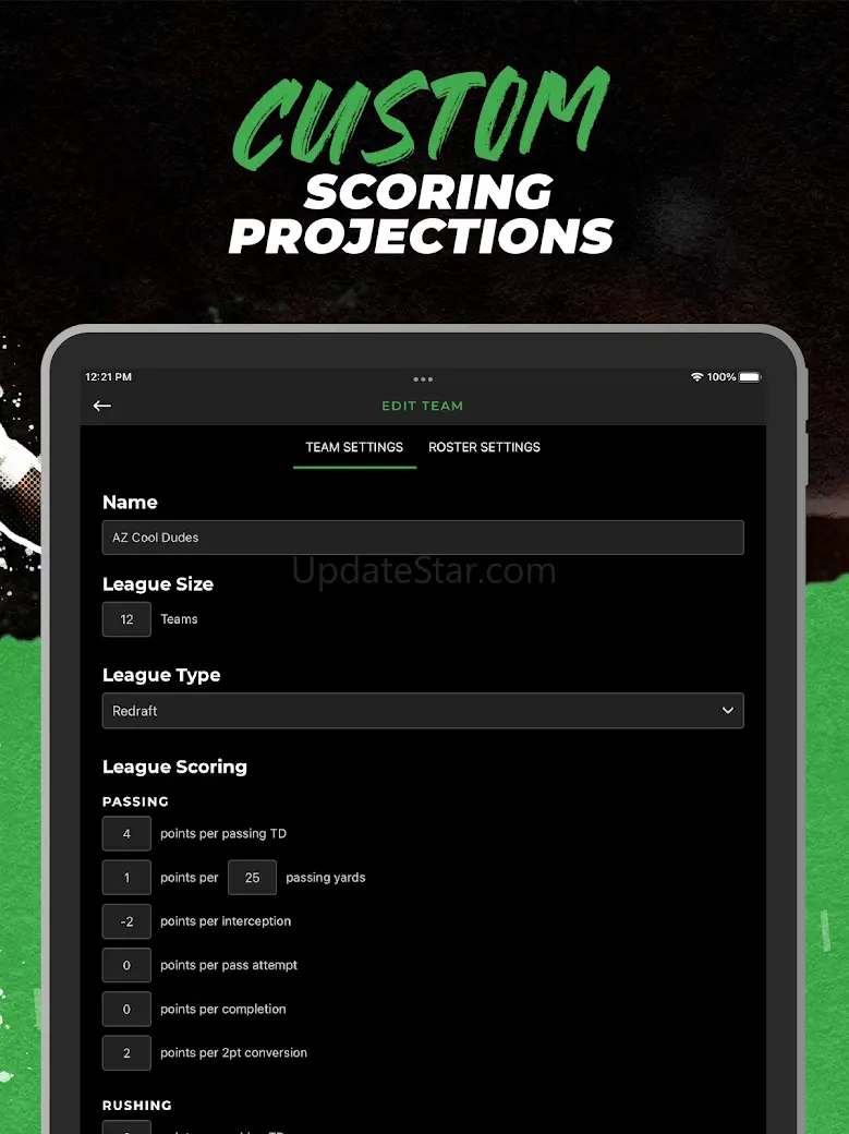 Fantasy Football Draft Kit UDK 6.0.5