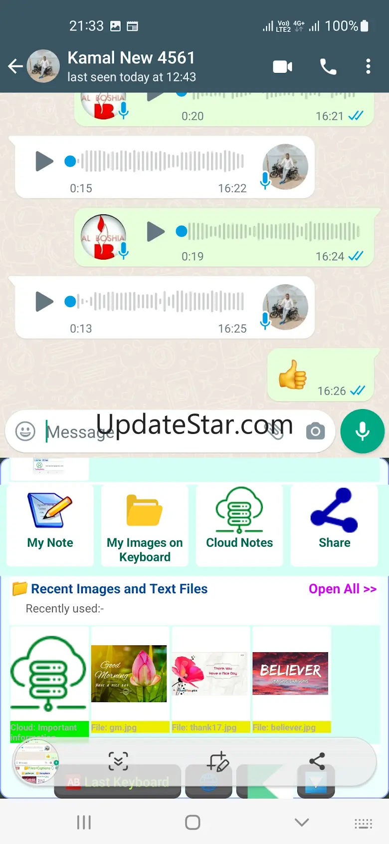 WordPad & Image-Notes Keyboard 1.70 ikb
