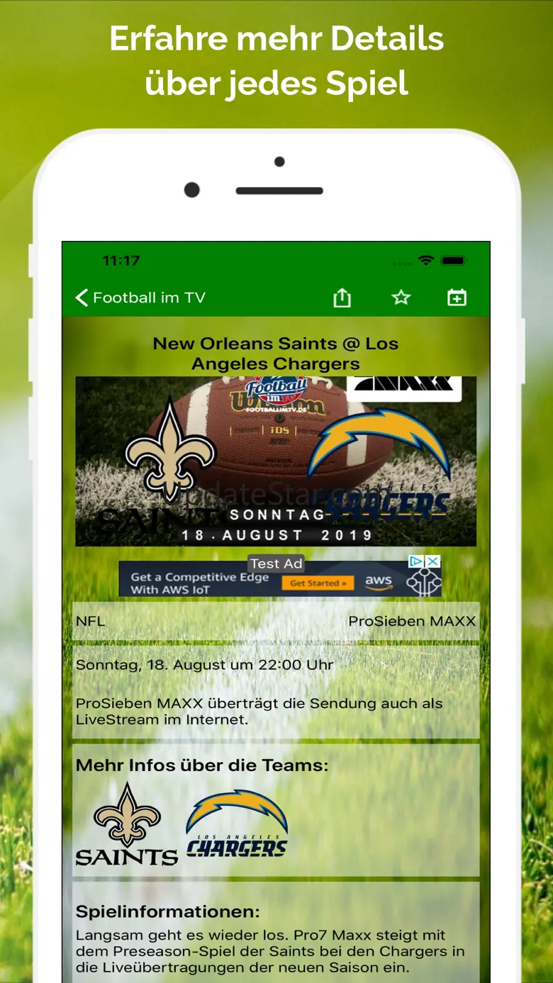 Football im TV live 2.2.2