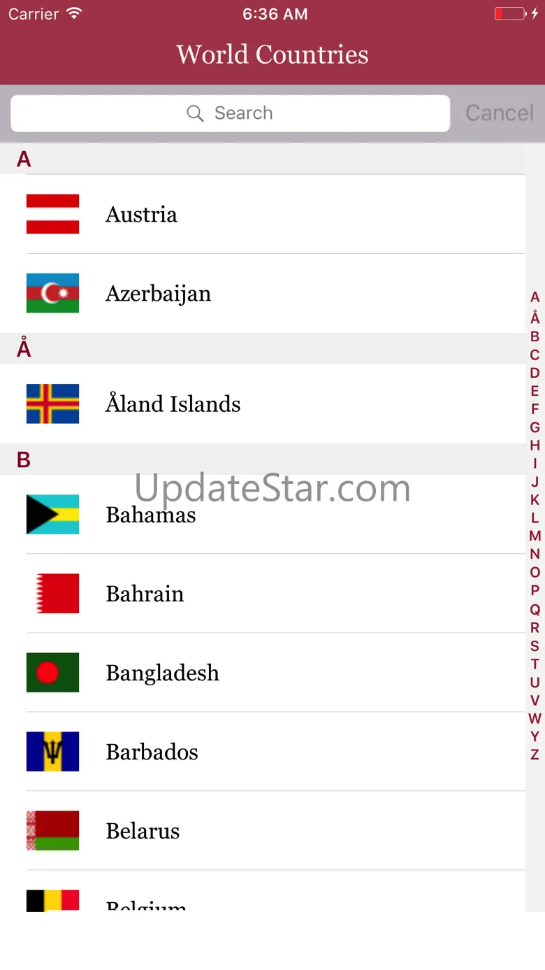 Countries of World 1.1