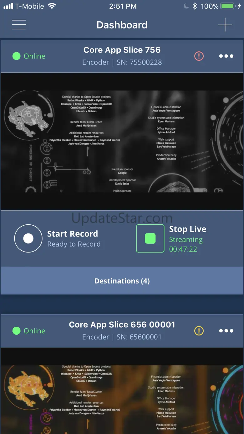 Teradek Core 1.6.13