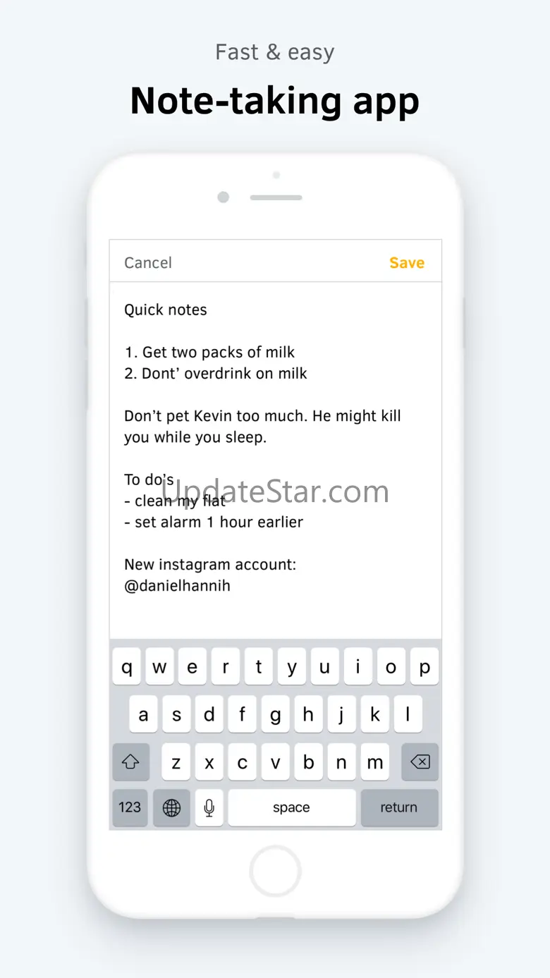 Charles' Notes – Notebook App 1.1