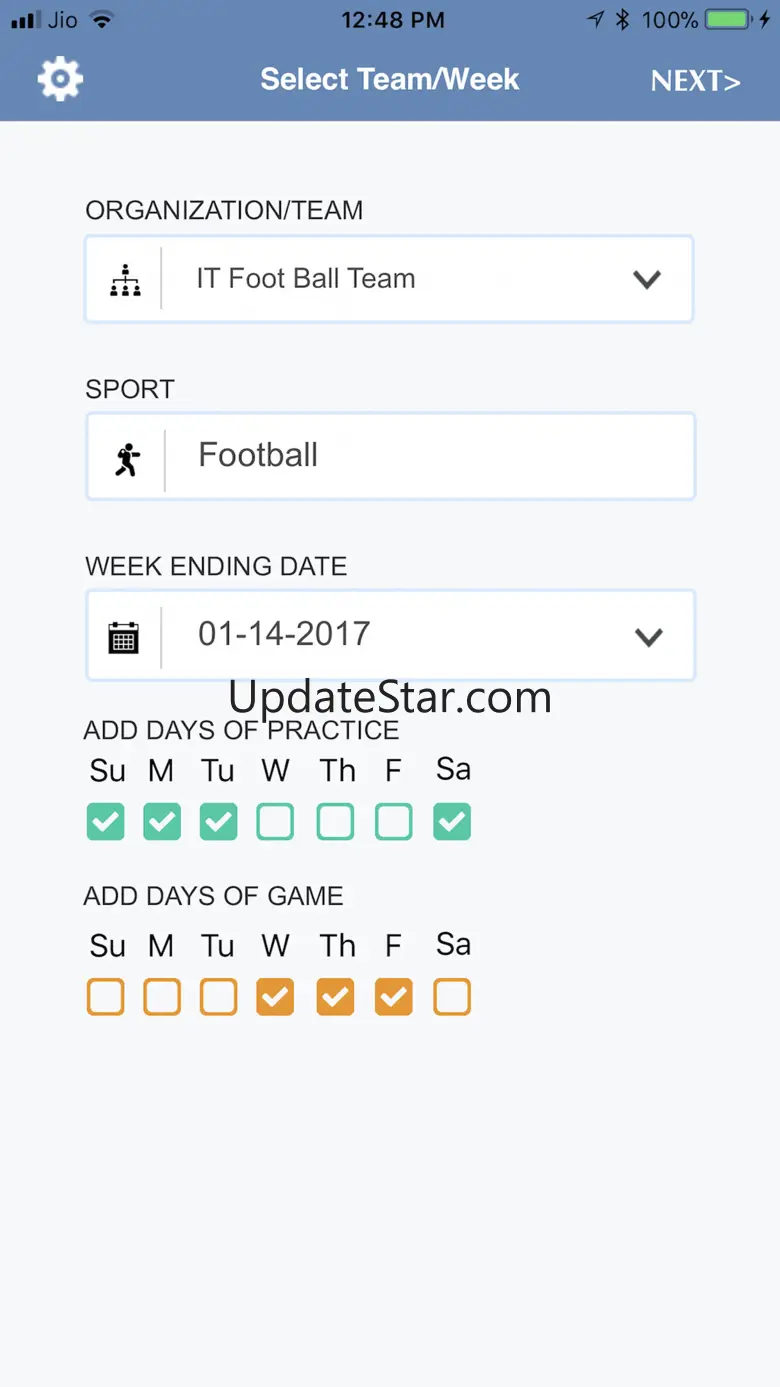 Injury Tracking 8.0