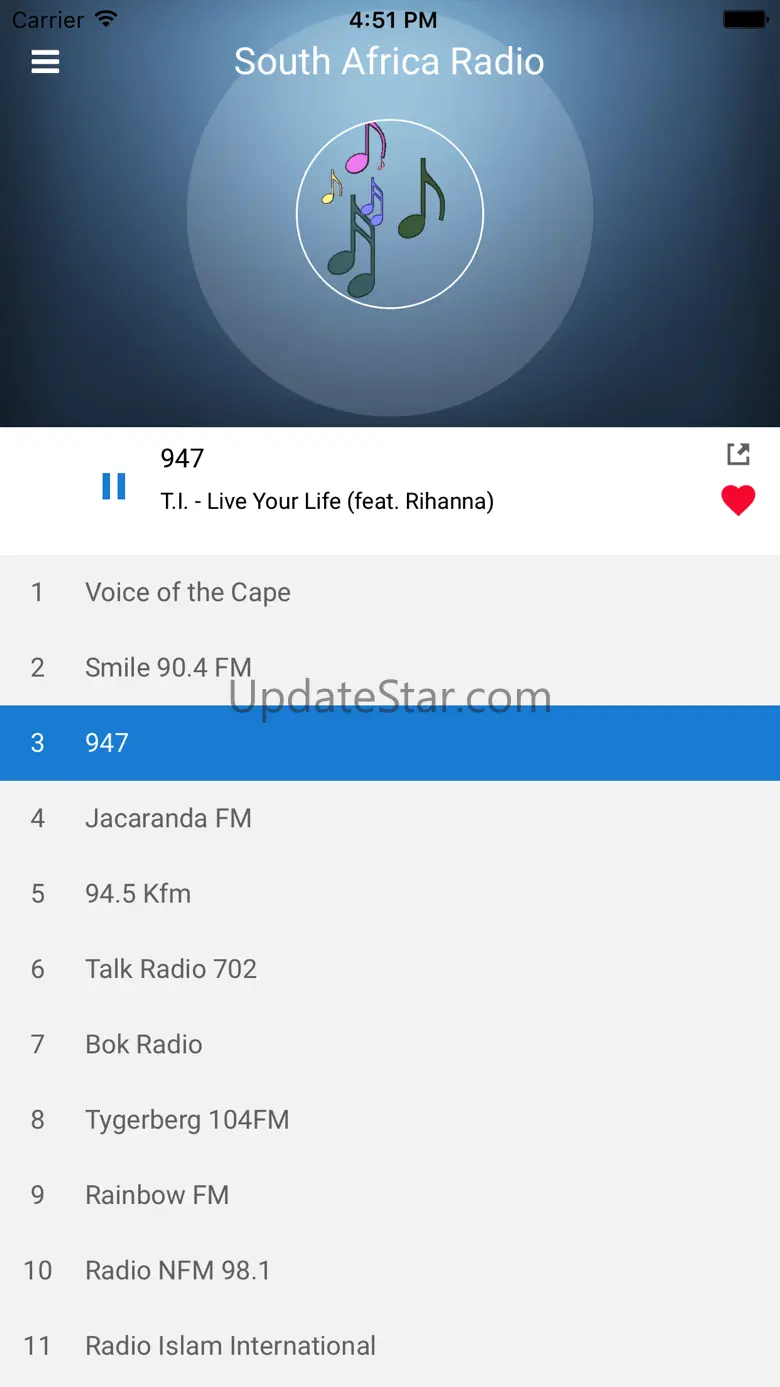 South Africa Radio Station FM 1.0