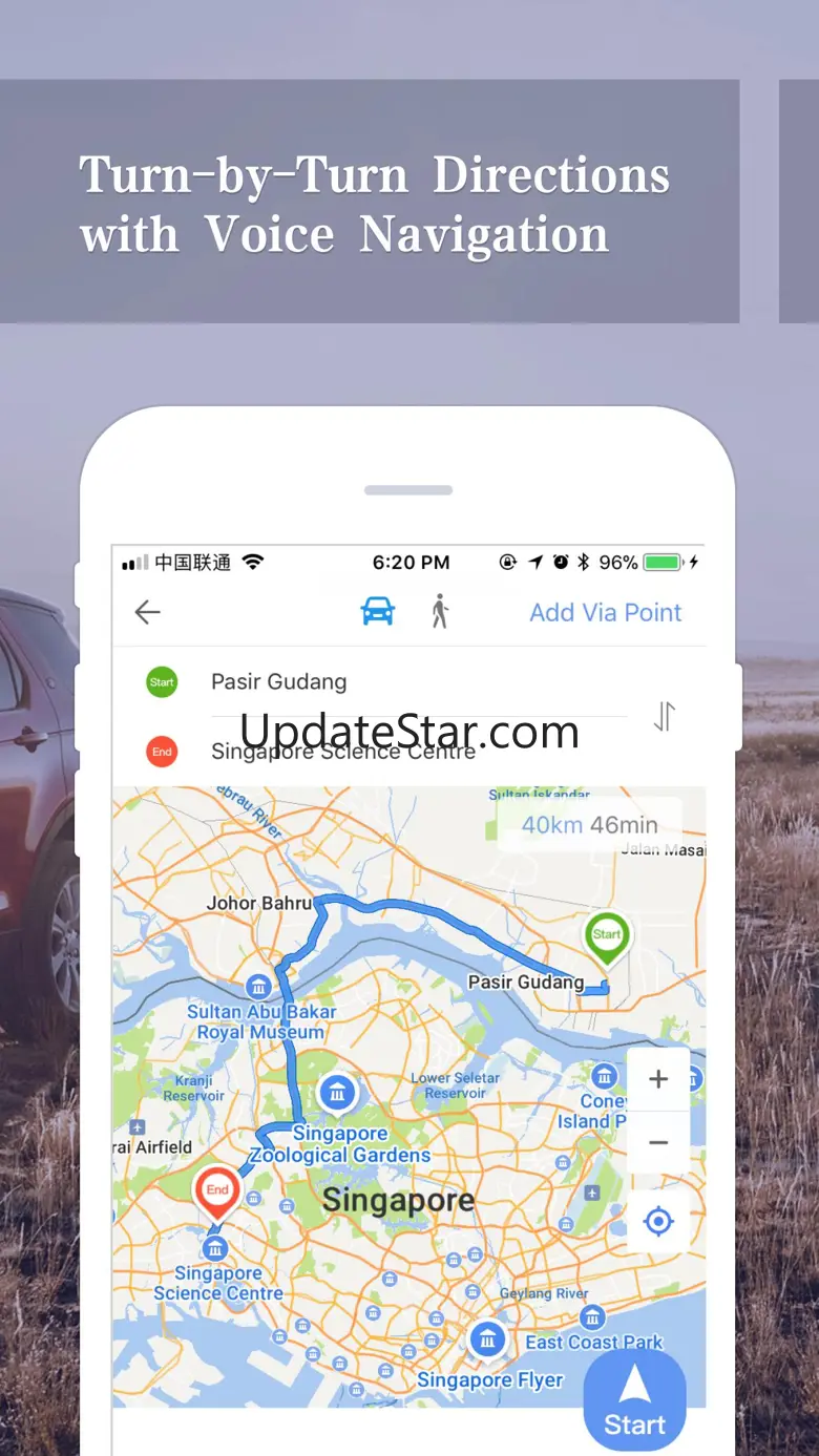 Singapore Map - Travel Guide 1.7.5