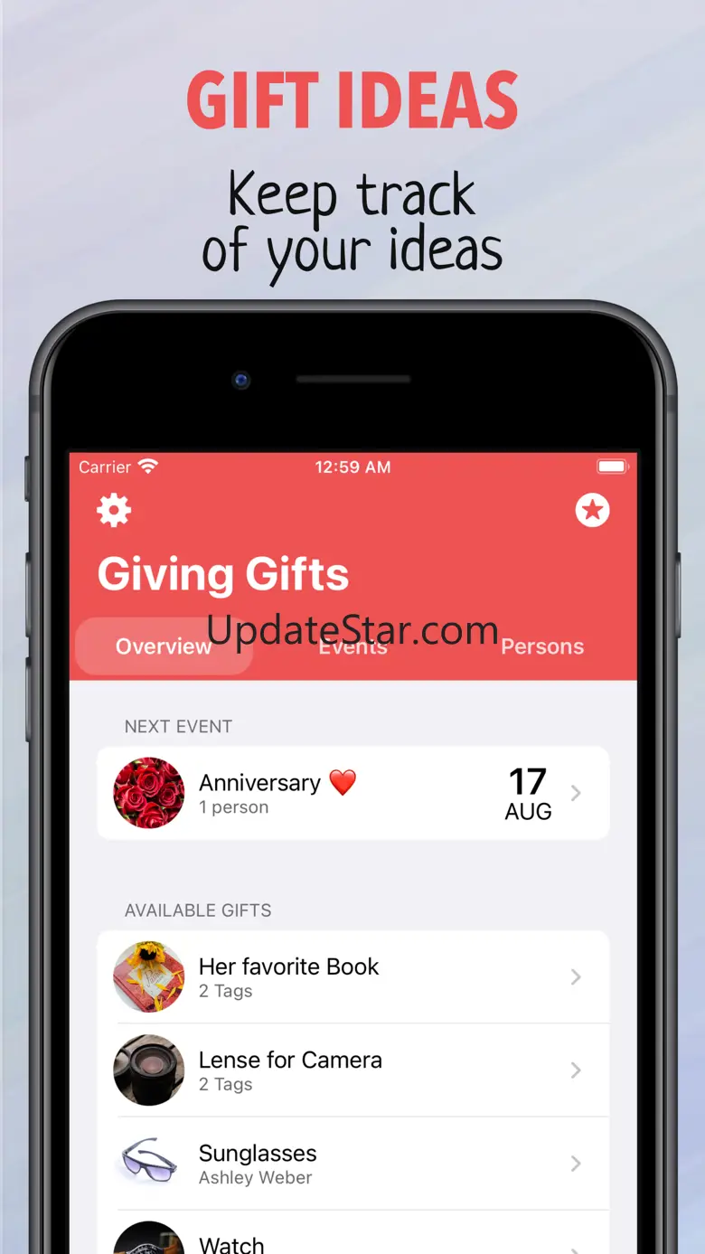 Giving Gifts - Idea Planner 2.0.5