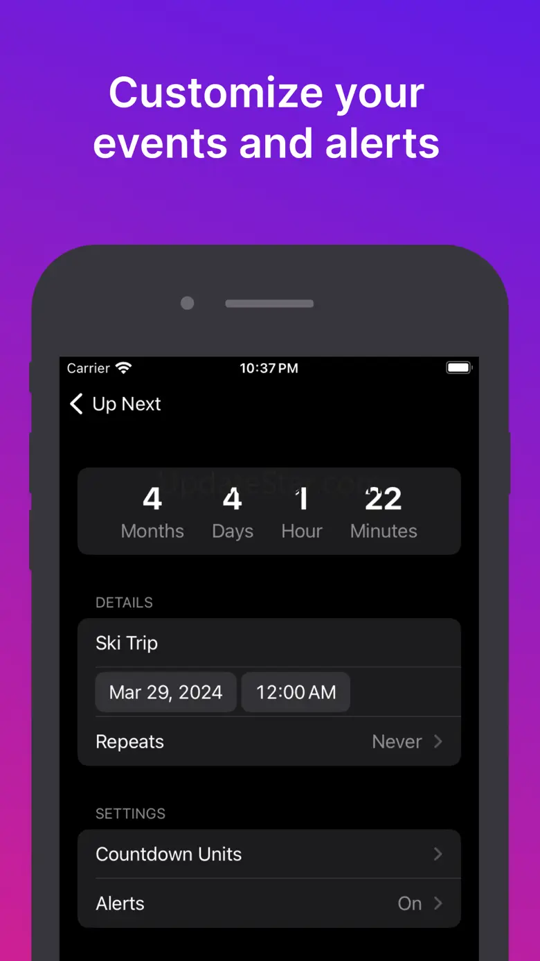 Up Next - Event Countdown 2.2.0