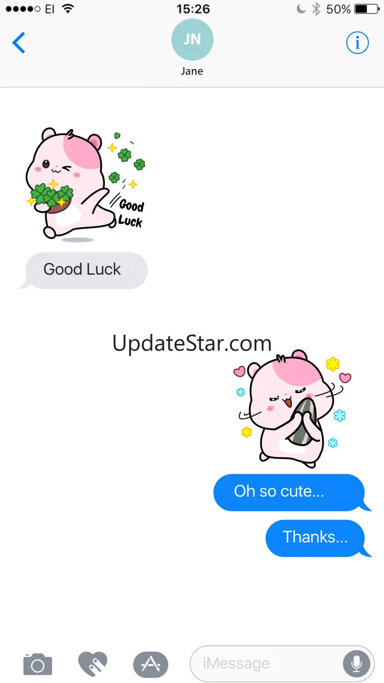 Kiki Hamster Stickers 1.0