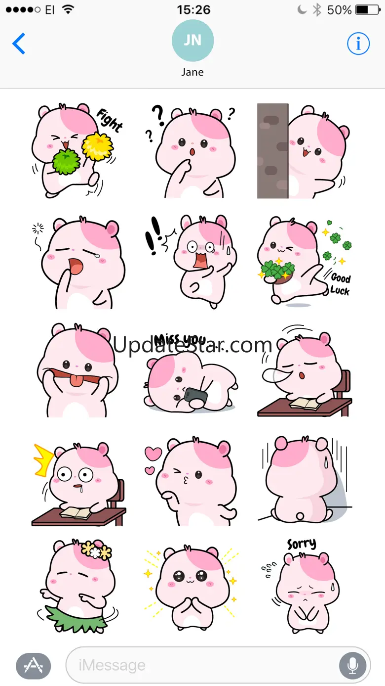 Kiki Hamster Stickers 1.0