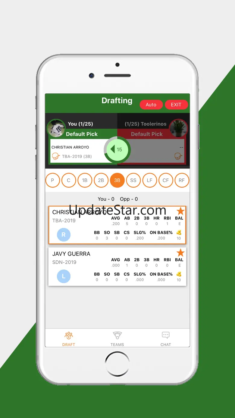 Baseball Draft 2 Teams 1.1.1