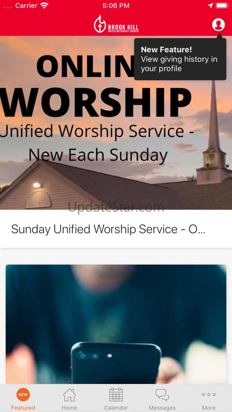 Brook Hill UMC 15.6.9