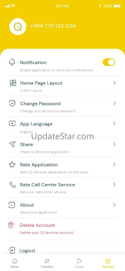 Qi Services 5.0.5