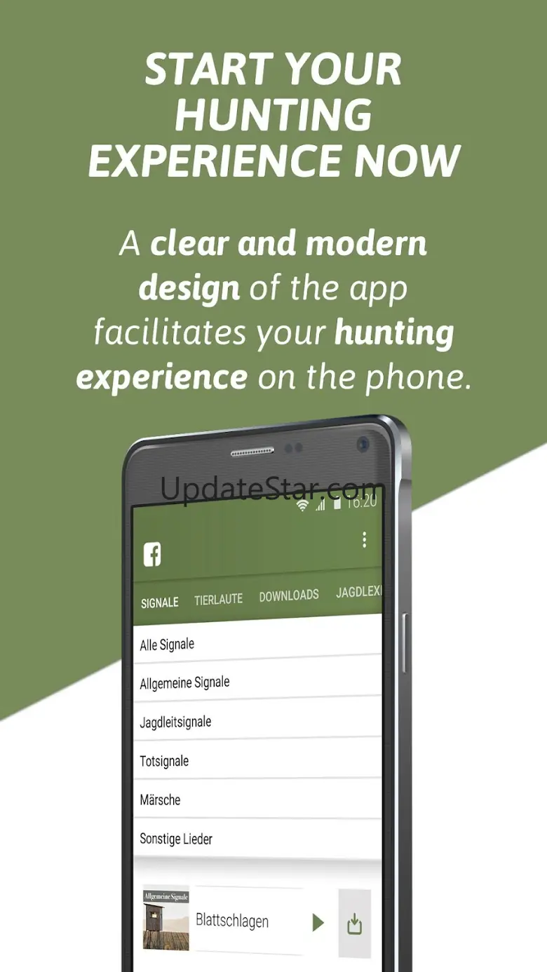 Hunting Signals, Marches, Anim 3.1