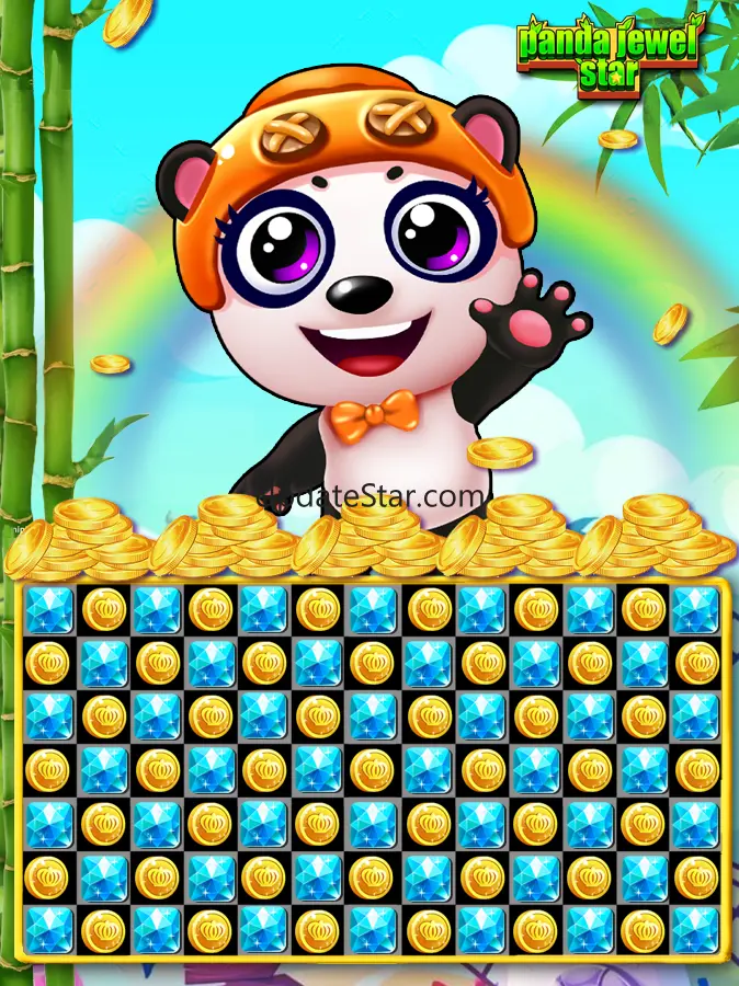 Panda Jeweled Star 1.1